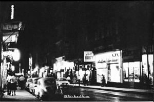Oran - Rue d' Arzew - La Nuit